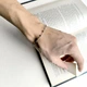Серебряный браслет с без камней, вес изделия 3,02 гр (2174592) - изображение 6