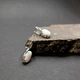 Серебряные серьги с опалом 4.429ct, фианитами (2174349) - изображение 3