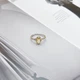 Срібна каблучка з цитрином nano 1.113ct, вага виробу 2,51 гр (2172635) - зображення 2