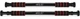 Турник раздвижной 4FIZJO Basic 61.5-100 см Black/Red (P-5905973402712) - изображение 4