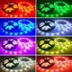 Світлодіодна стрічка RGB LED Mood lights з bluetooth управлінням 5м Aurora - изображение 2