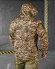 Тактична демісезонна куртка SoftShell 3XL хижак (85653) - зображення 3