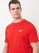Футболка хлопковая длинная мужская Puma Ess Small No. 1 Logo Tee 68253411 S For All Time Red (4067983300929) - изображение 4