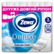 Папір туалетний Zewa Deluxe білий 3 шари 12 рулонів (7322540989779) - изображение 2