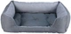 Legowisko dla psów i kotów FX Home Diplomat M 60x40x18 cm Szare (2820000013422) - obraz 1