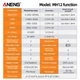 Професійний тестер опору ізоляції омметр Aneng MH12 - зображення 9