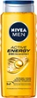 Гель для душу NIVEA MEN Boost 3в1 для тіла, обличча, волосся 500 мл (4005900824486/4005900830784/9005800341644) - зображення 1