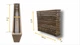 Кашпо для цветов Timber Protect с импрегнированого дерева 120х95х23 см Коричневое - изображение 7