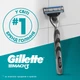 Станок для гоління чоловічий Gillette Mach3 c 2 змінними картриджами (7702018020676) - изображение 7