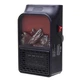 Тепловентилятор обогреватель Flame Heater электрический 900 Вт черный - изображение 3