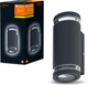 Фасадний світильник LEDVANCE ENDURA Classic Beam Gap Wall UpDown GU10 IP44 (4058075554559) - зображення 6