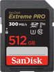 Karta pamięci SanDisk Extreme Pro SDXC 512GB V90 UHS-II (0619659202217) - obraz 1