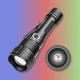 Фонарь ручной алюминиевый Rablex RB 91S красный зеленый синий свет 2000 LM аккумуляторный с зумом - изображение 1