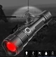 Фонарь ручной алюминиевый Rablex RB 91S красный зеленый синий свет 2000 LM аккумуляторный с зумом - изображение 3