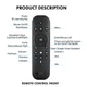 Пульт дистанційного керування G60S PRO BT Air mouse USB 2.4G (гіроскоп + мікрофон + клавіатура) - изображение 4