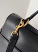 Сумка с логотипом Balenciaga Rodeo Mini Handbag Gold Buckle Черный - изображение 6