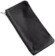 Мужская кожаная ключница ST Leather черная на молнии с 4 крючками и 2 кольцами 15х6 5 см 56009 - изображение 2