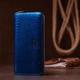 Кошелек женский из экокожи с монетницей с отделением для карточек KIVI Синий 40115 - изображение 8