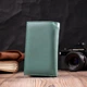 Женский кожаный кошелек ST Leather разноцветный тройного сложения средний на магните с монетницей 55531 - изображение 7
