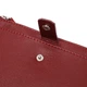 Женский кожаный кошелек-клатч ST Leather бордовый большой на кнопке 11 карт с ремешком 55529 - изображение 3