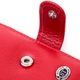 Женский кошелек ST Leather из натуральной кожи с монетницей Горизонтальный Красный 55751 - изображение 3