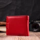 Женский кошелек ST Leather из натуральной кожи с монетницей Горизонтальный Красный 55751 - изображение 8
