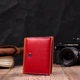 Женский кошелек ST Leather из натуральной кожи разноцветный с монетницей на магните 55643 - изображение 6