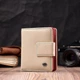 Женский кошелек ST Leather из натуральной кожи белый вертикальный с монетницей 55631 - изображение 7