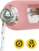 Бутылка для воды спортивная 4FIZJO 1000 мл стеклянная Pink (P-5905973403887) - изображение 3