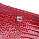 Женский кошелек-клатч ST Leather из лакированной натуральной кожи красный 19х9 5 см на молнии 55768 - изображение 5