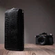 Жіночий шкіряний гаманець-клатч ST Leather чорний лакований великий на блискавці 6 відділень 55560 - зображення 11