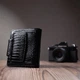 Женский лакированный кошелек ST Leather из натуральной кожи с тиснением черный 55656 - изображение 10