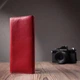 Женский кожаный кошелек ST Leather красный большой с монетницей на защелке 55833 - изображение 12