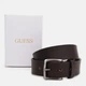 Ремень мужской из натуральной кожи Guess BMCVVL-P4435-DKB M Темно-коричневый (7625408055303) - изображение 3