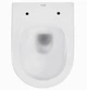 Унитаз подвесной безободковый Kroner Harz WHI493736 RIMLESS с сиденьем Slim Duroplast / Soft-close / Quick relase (KH493736WHIR) (CV029609) - изображение 6