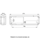 LED Светильник 2W 230V 200lm 600mAh 3/6часов аварийный IP20 214x63x37,5mm [l0660011] E.NEXT - изображение 5