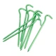 Колышки для палатки с крючком Naturehike NH15A008-I 8 шт., 160 мм, Green (6927595717806G) - изображение 1
