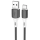 USB кабель Type-C для зарядки телефона / Провод шнур Юсб Тайп си для быстрой зарядки и передачи данных 1м Черный - изображение 1