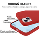 Чохол Kassel Silicone Full Case Protective для iPhone 15 з мікрофіброю червоний Red - зображення 4