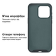 Чохол Kassel Silicone Full Case Protective для iPhone 13 Pro з мікрофіброю сірий Plasma Ash - зображення 5