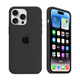 Чохол Kassel Silicone Full Case Protective для iPhone 13 Pro з мікрофіброю темно-сірий Charcoal Gray - зображення 1