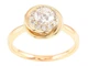 Каблучка XUPING Позолота 18K «Візерунок з цирконієм» (258599) р.16 - изображение 1
