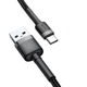 USB кабель Type-C для зарядки телефону / Провід шнур Юсб Тайп сі для швидкої зарядки та передачі даних 2м - зображення 2