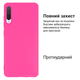 Чохол Silicone case Camera Protective для Xiaomi Mi 9 Lite (21) яскраво-рожевий Shiny Pink - зображення 2