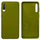 Чохол Silicone case Camera Protective Xiaomi Mi 9 Lite (25) хакі зелений Khaki - зображення 1