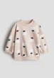 Світшот рожевий Кішки H&M 104см (400099631) - зображення 1