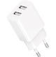 Сетевое зарядное устройство Gelius Simple GP-HC059 2USB/2.4A + кабель Type-C White - изображение 2