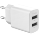 Сетевое зарядное устройство Gelius Simple GP-HC059 2USB/2.4A + кабель Type-C White - изображение 3
