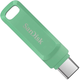 Флеш пам'ять USB SanDisk Ultra Dual Drive GO 256GB USB Type-C/A Absinthe Green (0619659203924) - зображення 1