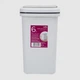 Мусорное ведро с крышкой MVM BIN-04 6L GRAY - изображение 3